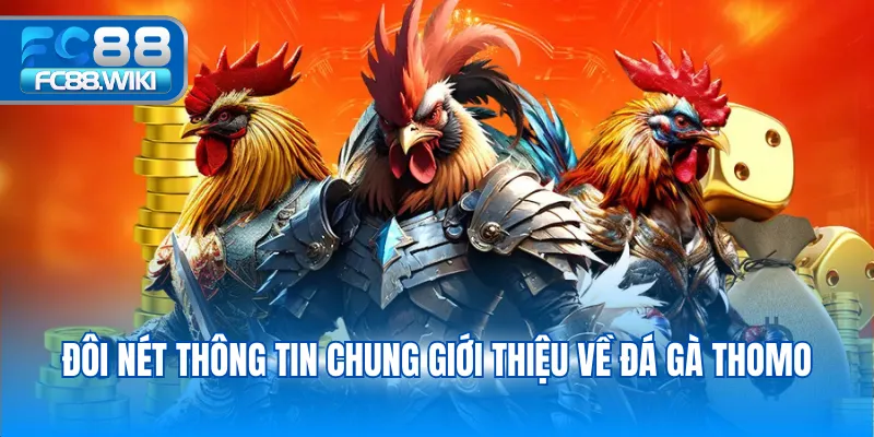 Đá Gà Thomo – Tìm Hiểu Luật Chơi FC88, Ưu Điểm Và Mẹo Ha Đôi nét thông tin chung giới thiệu về đá gà Thomo