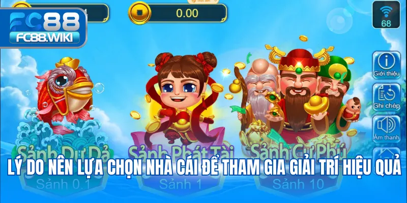 Lý do nên lựa chọn nhà cái để tham gia giải trí hiệu quả